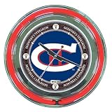 NHL Vintage Montreal Canadiens Neon Clock - 14 inch Diameter