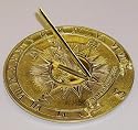 Nautical Sundial (solid polished brass)