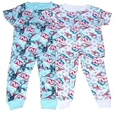 Little Boys' Loungewear Set with Basketball Print