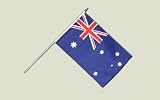 Drapeau Australie sur hampe - 30 x 45 cm