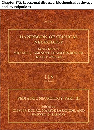 Pediatric Neurology Part III: Chapter 172. Lysosomal diseases: biochemical pathways and investigations (Handbook of Clinical Neurology)