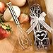 FASHIONCRAFT 4206 Stainless Steel Whisk, Bridal Shower Favor, Wedding Favor, Birthday Party Favors