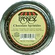 Paskesz Baking Products, Chocolate Sprinlkes, 9.5-Ounce Bucket (Pack of 12)