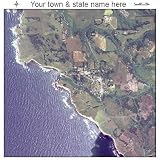 Aerial Photography Map of Point Arena, California 2005 CA