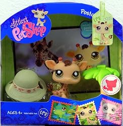 Littlest Pet Shop Postcard Pets Giraffe