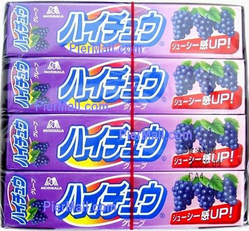 Morinaga - Hi-Chew Grape Candy -- Choice of 1 Pack or 12 Packs by Morinaga