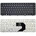 AKEfit LotFancy Laptop Keyboard for HP Pavilion G4 G6 G4-1000 Series 636191-001 Notebook Black US English Layout((Not Fits The Models G4-2000 G6-2000 Series)