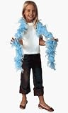 Making Believe 60972-12 Feather Boa - Light Blue - Dozen