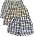 Men's Classic Satin Boxer Shorts, Pack of 3 Plaid Boxers
