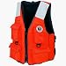 MUSTANG FOUR POCKET VEST W/ SOLAS TAPE L OR