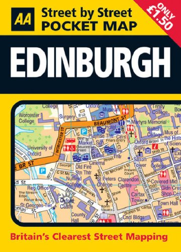 Pocket Map Edinburgh (AA Street by Street)