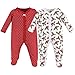 Hudson baby Unisex Baby Sleep and Play, Holly, 3-6 Months (6M)