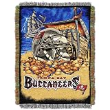 NFL Tampa Bay Buccaneers 48-Inch-by-60-Inch Acrylic Tapestry Throw