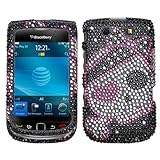 BlackBerry Torch 9800 AT&T Crystal Bling Protector Case - Cute Pirate