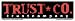 Trust Company - Red And Black Logo - Sticker / Decal