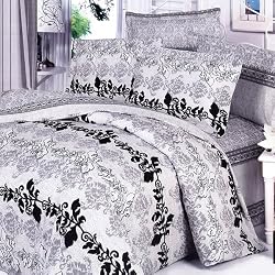 Blancho Bedding - [Pale Purple Classic] Luxury Bed In A Bag Combo 300GSM