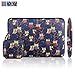 Kamor 11 11.6 11.6 inch MacBook Air Canvas Fabric Laptop Sleeve Bohemian Style Animal World (Owl Blue) Case Cover Shell - Superior Protection Laptop Sleeve Case Bag / Notebook Computer Case