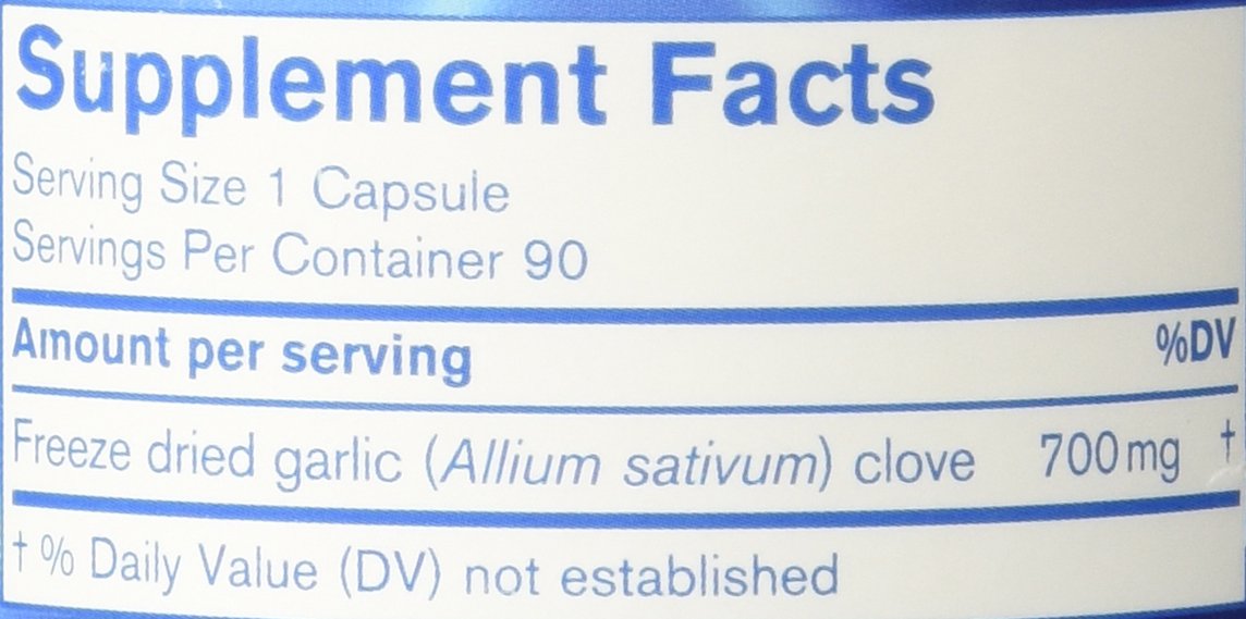 Amazon.com: Pharmax Garlic Freeze Dried - 90 Vegetarian Capsules ... Amazon.com: Pharmax Garlic Freeze Dried - 90 Vegetarian Capsules ...