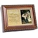 Cottage Garden Hail Mary Woodgrain Music Box/Jewelry Box Plays Ave Maria