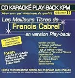CD Karaok� Play-Back KPM Vol.11 Francis Cabrel