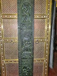 Erotic Art Kama Sutra Hand Carved Wall Panel 72x15
