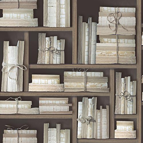 Galerie Wallcoverings Memories 2 G56153 Book Case Wallpaper