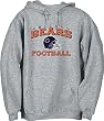 Reebok Chicago Bears Adult NFL Stacked Helmet Hooded Sweatshirt