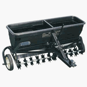 Childrens Toyshop  Outdoor Living : Agri-Fab 17-Gallon (Dry) Tow Pro-Spiker/Seeder/Drop Spreader #45-0301