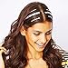 #1 Hair Tattoos - Temporary Tattoos For Hair, 6 Premium Sheets - Gold, Silver, Color High Gloss Effect Hair Tattoo