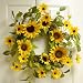 Sunny Summer Sunflower Wreath