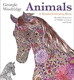 Animals: A Mindful Colouring Books: Beautiful Illustrations of Wildlife to Colour and Create