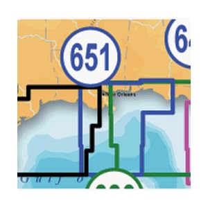 Platinum Plus Gulf of Mexico Central on SD Micro SD by 