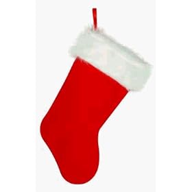 Plush Christmas Stocking