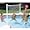 Dunnrite AquaVolly Swimming Pool Volleyball Set
