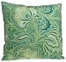 Throw Pillow,  Barrise Peacock Paisley