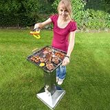 Activa Trichtergrill Thüringa Edelstahl-Säulengrill