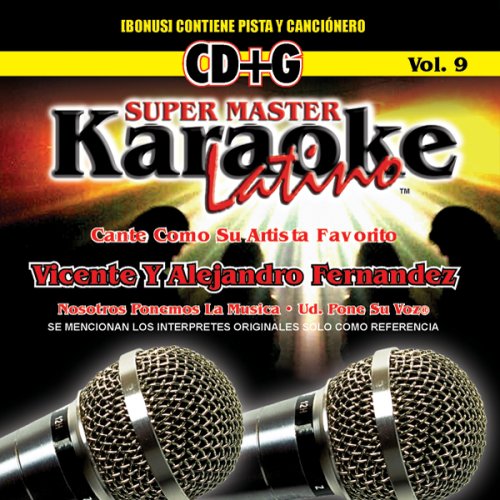 Alejandro & Vicente Fernandez - Karaoke Latino, Vol. 9: Vicente y Alejandro Fernandez - Zortam Music