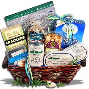 Bounty Of The Sea&trade; - Seafood Gift Basket by GourmetGiftBaskets.com