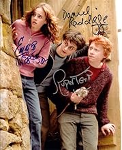 Harry Potter with Daniel Radcliffe & Emma Watson Cast Signed Autographed 8 X 10 RP Photo - Mint Condition