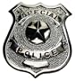 US Polizeiabzeichen, "Special Police", silber, Anstecknadel