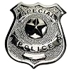 US Polizeiabzeichen, "Special Police", silber, Anstecknadel