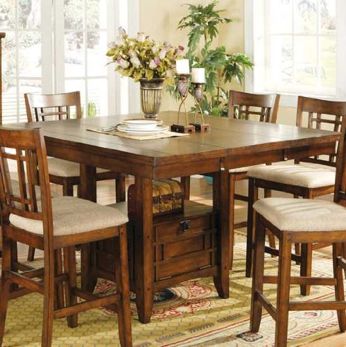 Counter Height Table, Storage Base