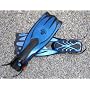 Typhoon Pro Strap Diving Snorkelling Fins XL  Blue UK 9 - 12