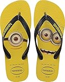 [ハワイアナス] ビーチサンダル メンズ レディース havaianas  ミ二オンズ　MINIONS 全2色 ブラジル製 国内正規品 (37/38（24.0～24.5）, シトラスイエロー 2197)
