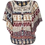 FULL TILT Crochet Bib Womens Top