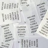 Machine Wash Cold Tumble Dry Low Care Tag #6A (Qty 100)