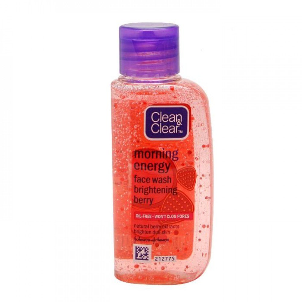 morning energy face wash