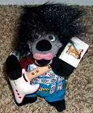 Retired Disney Critter Country Country Bears Liverlips Musician 9" Bean Bag Plush Doll MINT
