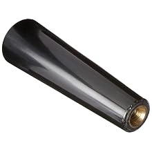 DimcoGray Handles 1-1/8"x4" 3/8-16 Insert Black (Pack of 10)