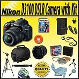 Nikon D3100 14.2MP Digital SLR Camera with 18-55mm f/3.5-5.6 AF-S DX VR Nik ....